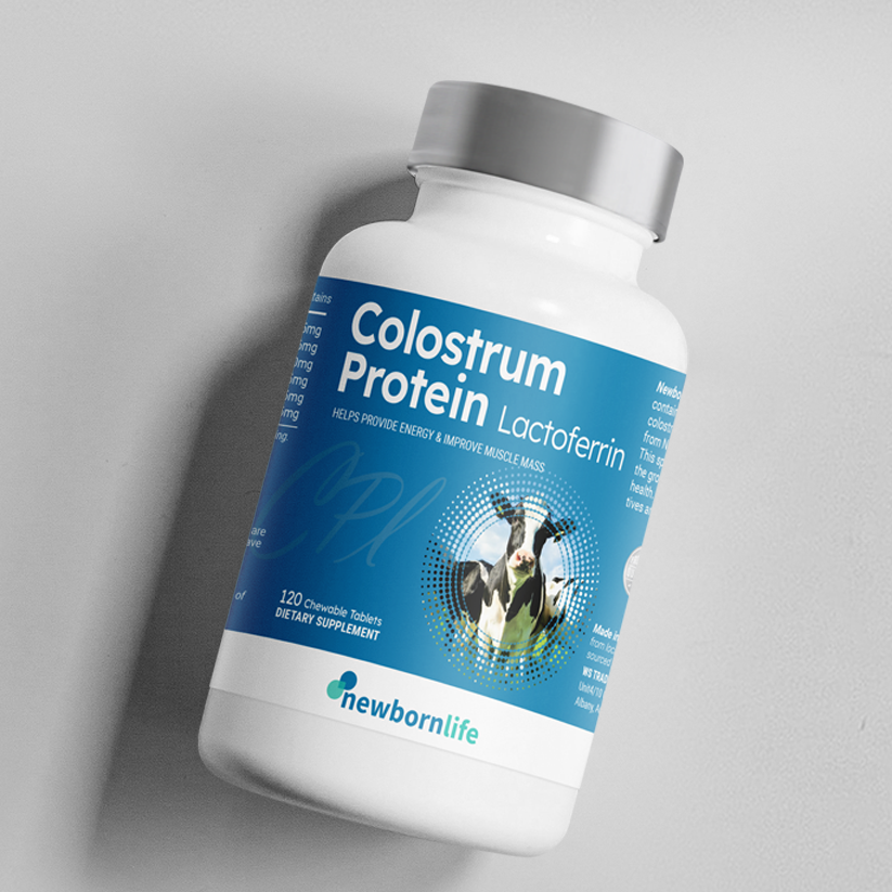 NZ Colostrum Protein Lactoferrin 120tablets